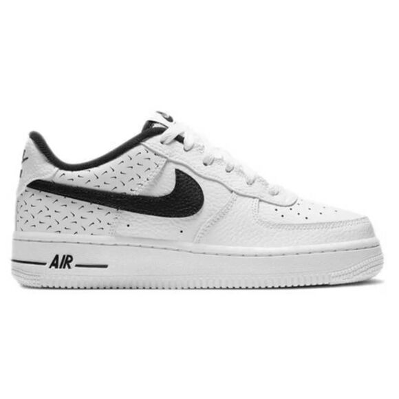 NIKE Air Force 1 Low "Swooshfetti" Sneakers Size 6.5Y/W8 - Picture 1 of 9